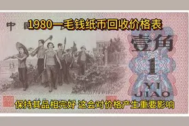 1980一毛钱纸币回收价格表视频封面