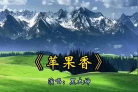 黑大婶翻唱后爆火歌曲《苹果香》，有独特的韵味