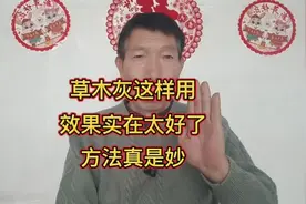 草木灰这样用你见过吗？效果实在太好了，方法真是妙，简单又实用视频封面