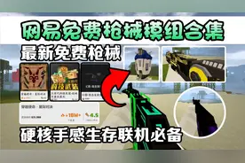 手机版我的世界网易免费枪械模组合集炫酷外观真实反馈联机必备！视频封面