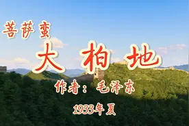 伟人的这首词，以欢快的笔调，借景抒怀，表达了革命者的壮志豪情视频封面