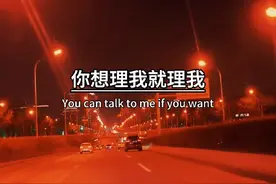 你想理我就理我，不想理我就不理我，我给你发的信息你想回就回视频封面