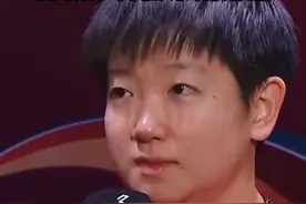 #多哈世乒赛 #孙颖莎 4比3#王曼昱 卫冕女单冠军！赛后接受采访她激动落泪：“这场比赛我跟曼昱都是胜利者。”