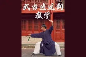 武当逍遥剑慢动作教学 #武当逍遥剑 #剑术 #剑法教学