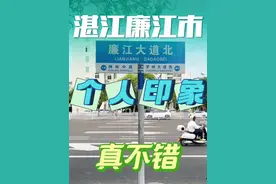 湛江市廉江市的城市建设和管理真不错，前天我在廉江市里City Walk两万多步，对廉江市感受和初步印象非常好，这个管理有方、卫生干净、规划前卫、文明度较高的城市。不知道我的感受对不？#湛江廉江 #廉江 #创文明城市 #城市建设 #城市记忆视频封面