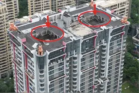 广西南宁惊现“空中四合院”据说价值不菲，到底是哪位土豪把四合院建在那么高的楼顶上呢？#麒麟大厦南宁
