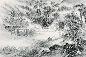 古文名篇：陶渊明《闲情赋》图片