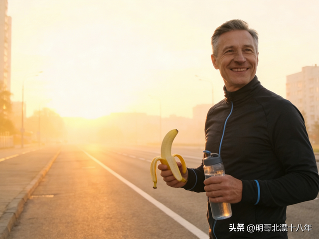 打拼的男人	，晨跑是最低成本的底气！