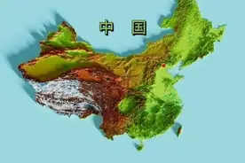 中国各省立体地形图，来看一看你家乡的山水图片