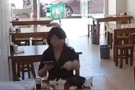 女子餐后将擦鼻涕纸扔进碗罐，上海涉事餐馆回应：她拒绝书面道歉！碗罐已销毁图片