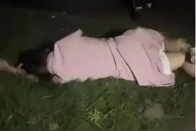 浙江美女深夜醉倒草坪引路人围观！背后故事震撼人心！图片