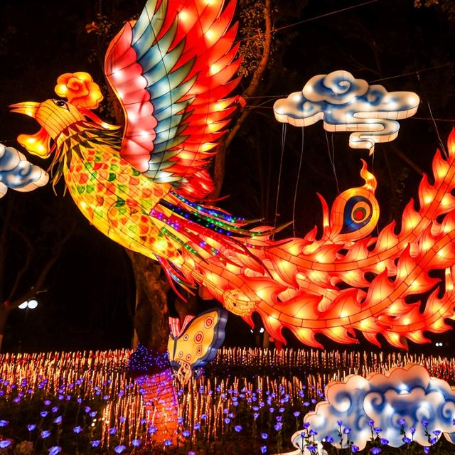 春节来看珍珠泉的“火树银花”