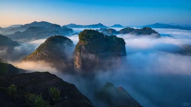 藏在大武夷的“云端大片”！绝美观云点+攻略，收藏出发！