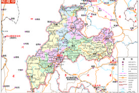 云南省昭通市地图（含各区县）-高清版图片