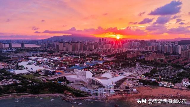西海岸，绝美火烧云！