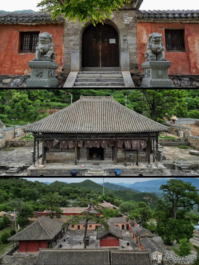 京西深藏千年古寺，灵岳寺藏满宋元密码，庑殿顶形制太罕见