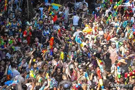 泰国“沦陷”！中国游客从西双版纳干到了曼谷泼水节主场！图片