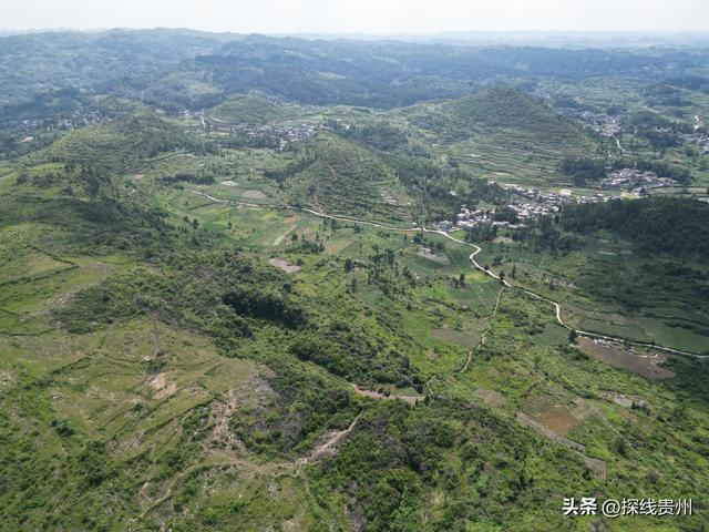 环城贵阳花溪苗王坡越野大环线之青岩段达夯翁拢“冈仁波齐”风景