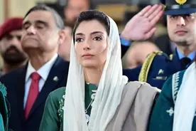 巴基斯坦第一夫人美艳无双，土耳其总统目不转睛，为她的风姿倾倒图片