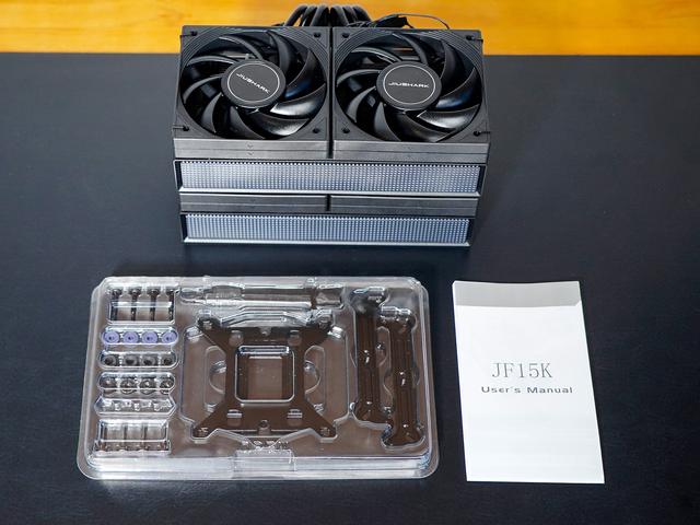风冷双塔的奇异种：四风扇的散热器-九鲨JF15K 入手分享