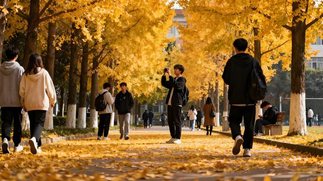 金杏摇风碎玉影，丹桂浮香染云章 —— 漫步蓉城清秋长卷