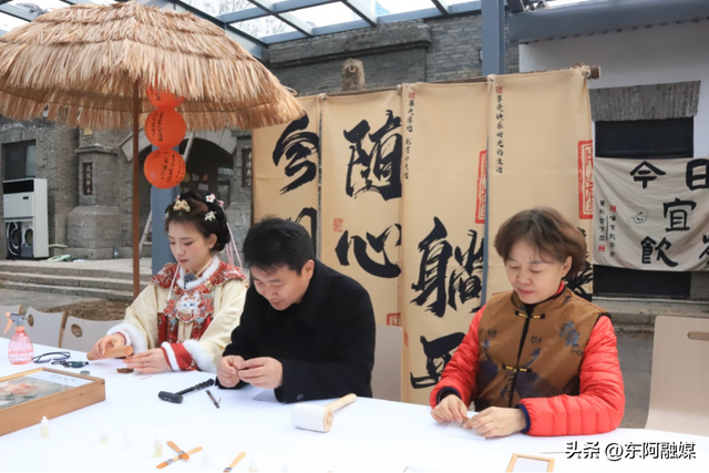 冬至大集燃炸开场！东阿中医药文化旅游区热闹到沸腾！