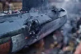 彻底玩完，服役10年不到，俄罗斯基洛潜艇终于命丧乌克兰导弹打击图片