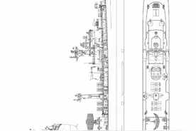 中国海军驱逐舰112号哈尔滨舰四视图图片