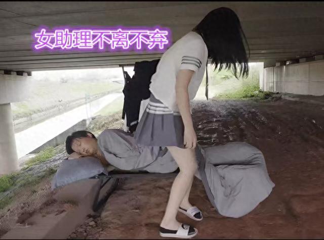 男子生意失败住桥洞，貌美助理却对他不离不弃：商场失意情场得意