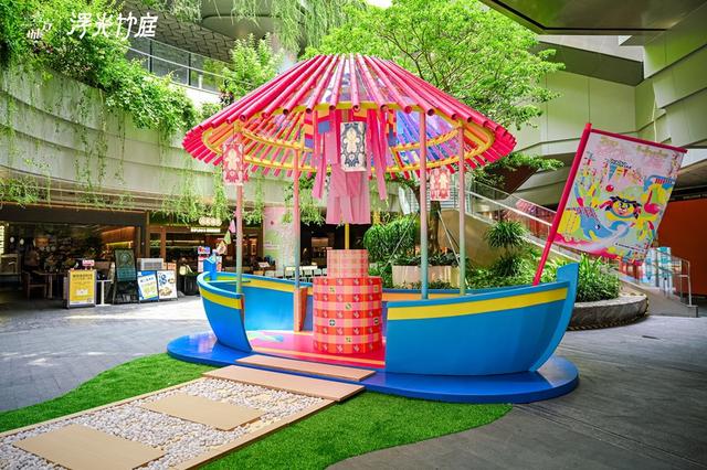 图集｜5大绝美机位+光影派对！深圳"浮光竹庭"限时开启，15min穿越东南亚
