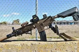 HK416突击步枪在一战中封神，成为了现代战争中的利器！图片