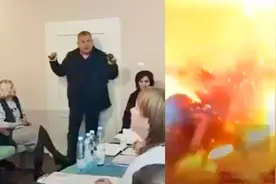 乌克兰狠人开会拉响3枚手榴弹，一个人没炸死，手榴弹威力这小？图片