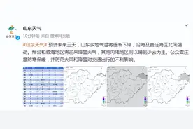 刚刚，淄博这里下雪了！图片