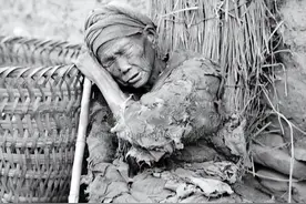 老照片：1936年四川大饥荒图片