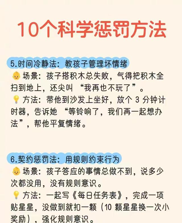 这样惩罚孩子最有效，10个科学惩罚法，专治拖拉、顶嘴、哭闹