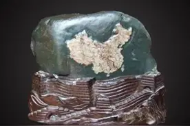 一块“中国地图”石头，让人以为捡到珍宝，殊不知那“珍宝”是你图片