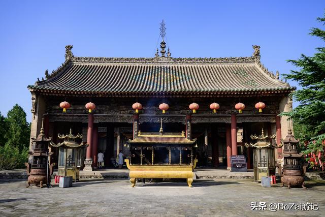 万荣后土庙藏秘，秋风楼嵌千年碑，汉武帝辞赋留痕