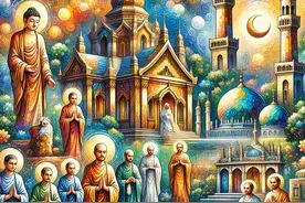 全球信仰图谱：有神论与无神论的深层博弈与文明启示图片