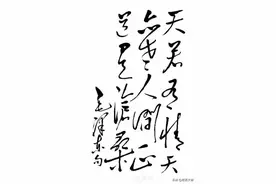 毛主席语录：天若有情天亦老，人间正道是沧桑图片