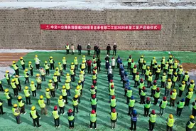 国道208线襄垣段改扩建工程奏响复工“奋进曲”图片