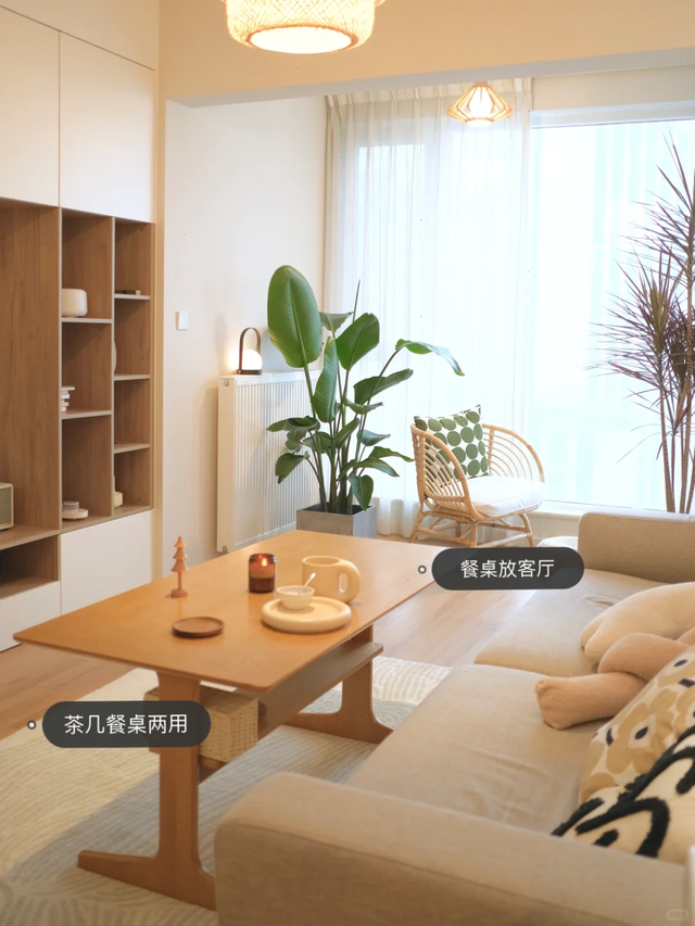 为什么越来越多人把“餐桌放客厅”？过来人：试过就知道多爽了！