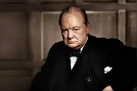 日不落帝国的落日余晖：温斯顿·丘吉尔图片