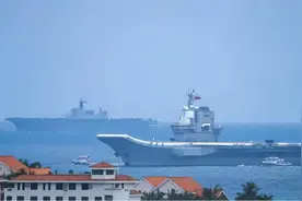 中国航母战斗群逼近菲近海，菲方态度改变，宣布撤走美军中导系统图片