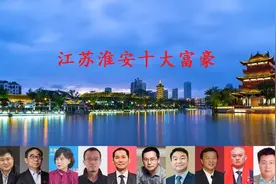 江苏淮安十大富豪出炉，4位80后齐上榜，总身价超2900亿图片