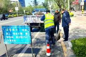 麦积区开展“五一”节前市政设施安全隐患排查整治工作图片