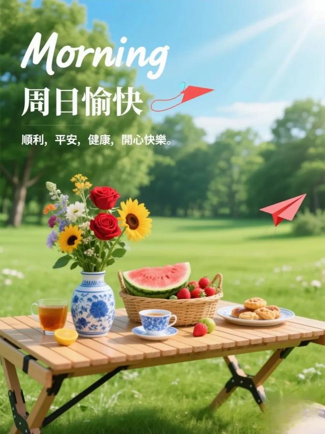 早安！适合周日发的朋友圈早安文案，愿被岁月温柔以待，美好相伴