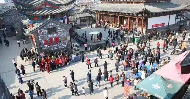 品特色庖汤！城固上元观古镇喜气洋洋迎新年