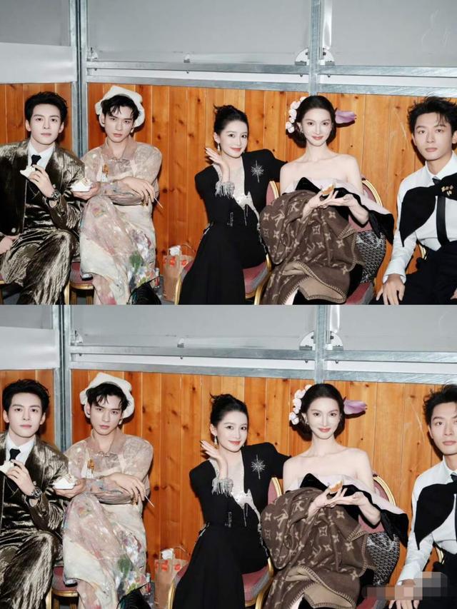 钟楚曦VOGUE盛典疯狂抢C，网友：野心一大坨，实力一丢丢！