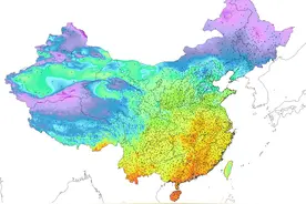 紫色极寒区逼近我国，寒潮形势高度确定！权威预报：即将冷暖逆转图片
