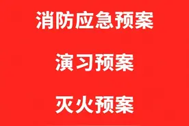 消防应急预案、演习预案、灭火预案模板图片